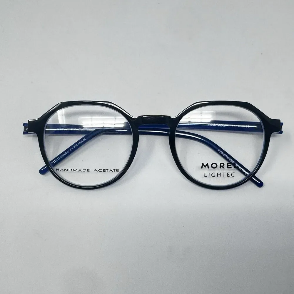 Morel Lightec 30255L 48-21-140 Eyeglass Frames Blue France